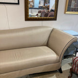 Art Deco Style Curved L-Shape SECTIONAL 124w124d33h