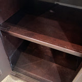 Transitional 2-Cabinet 1-Shelf MEDIA CONSOLE 60Wx16.75Dx28H