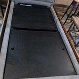 Restoration Hardware TWIN Foot Storage w/ Ribbed Headboard BEDS 44Wx92Dx37H