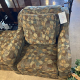 Lazy Boy Traditional Patterned Armchair CHAIR 33w34d32h