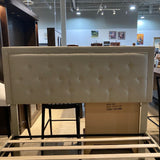 QUEEN Linen Tufted Headboard BEDS