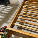 West Elm Alexa Reclaimed Wood King Bed BEDS 80w86d64h