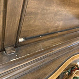 French Provincial Fruitwood Armoire FURNITURE 42w21d80h
