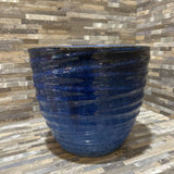 Campania Montauk Planter ACCESSORIES Blue Glaze 11d9h