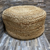 Jute Pouf OTTOMANS 18d10h