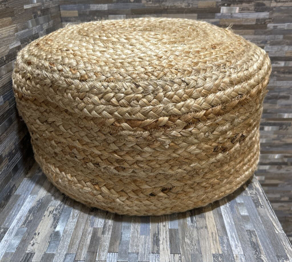Jute Pouf OTTOMANS 18d10h