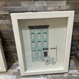 3pc Set Claudia Pearson Framed Art ART WORK 8x10