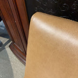 Casterly Elliot Leather DINING CHAIRS Caramel/Fawn 20w26d