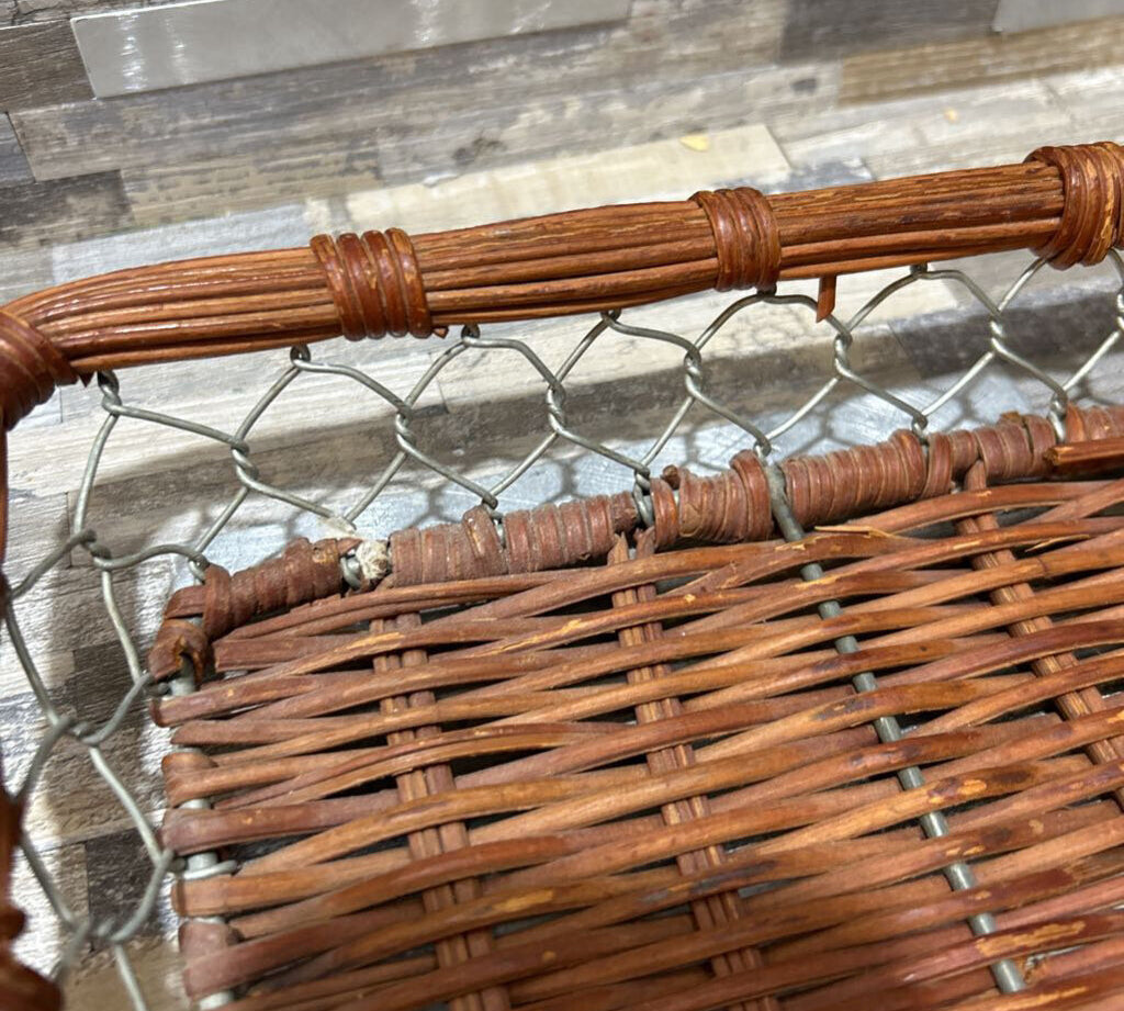 Metal & Rattan Tray ACCESSORIES 18w11d2h