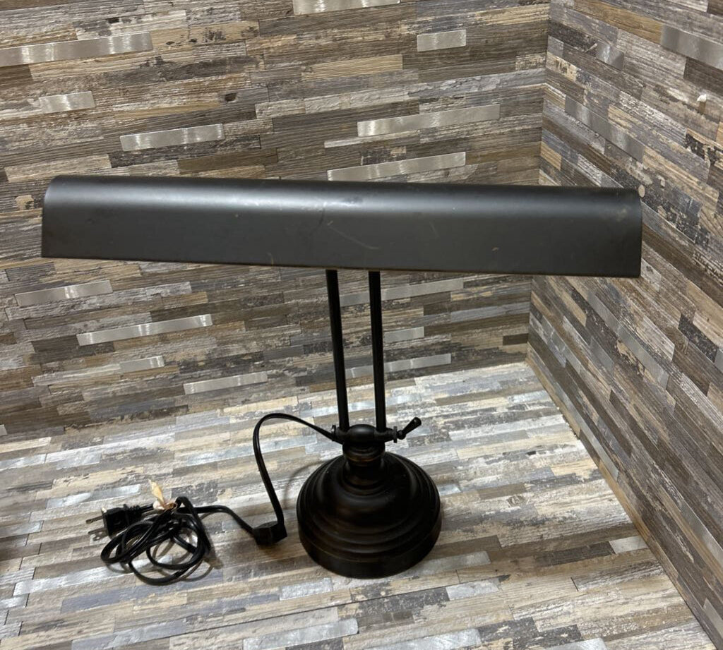 Metal Bankers Lamp TABLE LAMP 14w5d16h