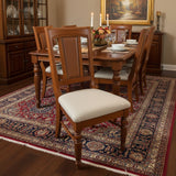 Cherry Finish Upholstered Seat DINING CHAIRS 20Wx19Dx40H