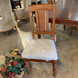 Cherry Finish Upholstered Seat DINING CHAIRS 20Wx19Dx40H
