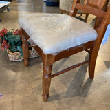 Cherry Finish Upholstered Seat DINING CHAIRS 20Wx19Dx40H