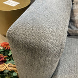 Chenille w/ Fixed Back Cushions & Accent Pillows LOVE SEAT 62Wx38Dx37H