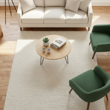 Safavieh Reno Shag RUG White 8'x10'