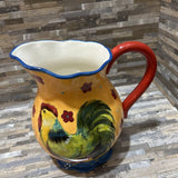 Susan Winget Rooster Pitcher ACCESSORIES 6d10h
