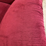 La-Z-Boy Plush Fabric Manual Recliner RECLINERS Red 36w31d39h