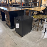 Techline Mobile 3-Drawer FILE CABINET Black 16w20d23.5h