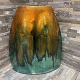 Drip Glaze Lacquer Finish Vase ACCESSORIES 12Wx4Dx14H