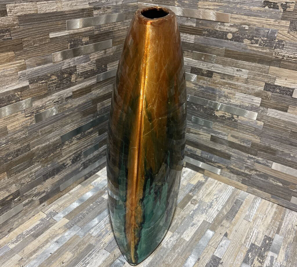 Drip Glaze Lacquer Finish Vase ACCESSORIES 12Wx4Dx14H