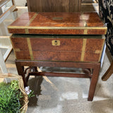 Antique Mahogany Portable Writing Desk FURNITURE 21w12d23h