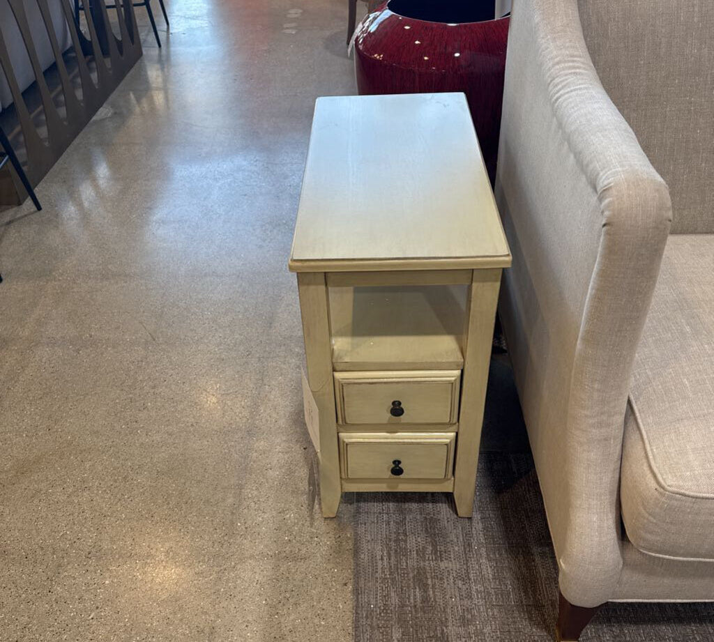 Marcus 2-Drawer SIDE TABLE 12w24d24h