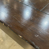 Traditional Trestle Solid Wood DINING TABLE 80w42d30h