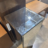 Tall Mirrored Plant Stand FURNITURE 12w12d35h