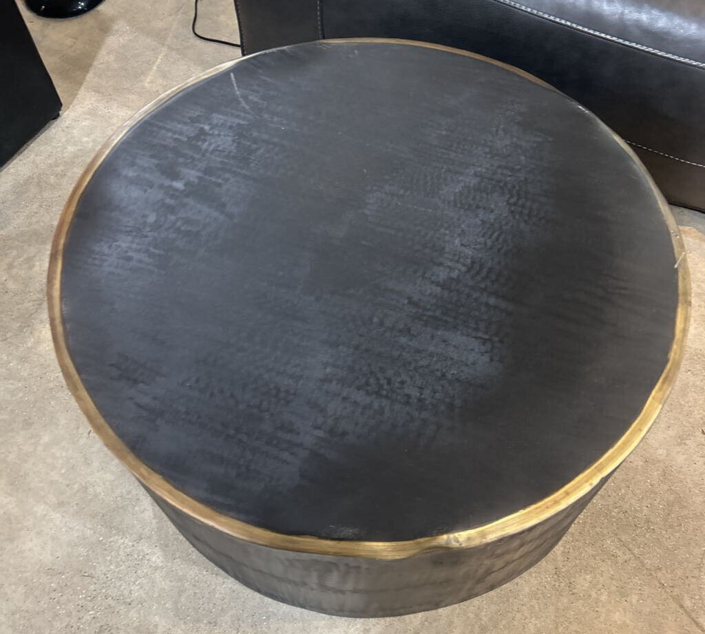 Tundra Round Steel COFFEE/COCKTAIL TABLE 31.5d18h