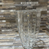 Vertical Cut Glass Vase ACCESSORIES 5d8.5h