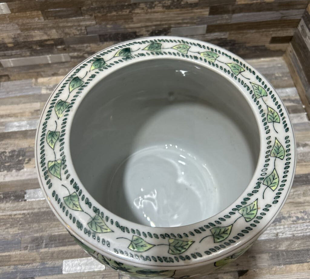 Ceramic Chinese Vase ACCESSORIES 8d6.5h