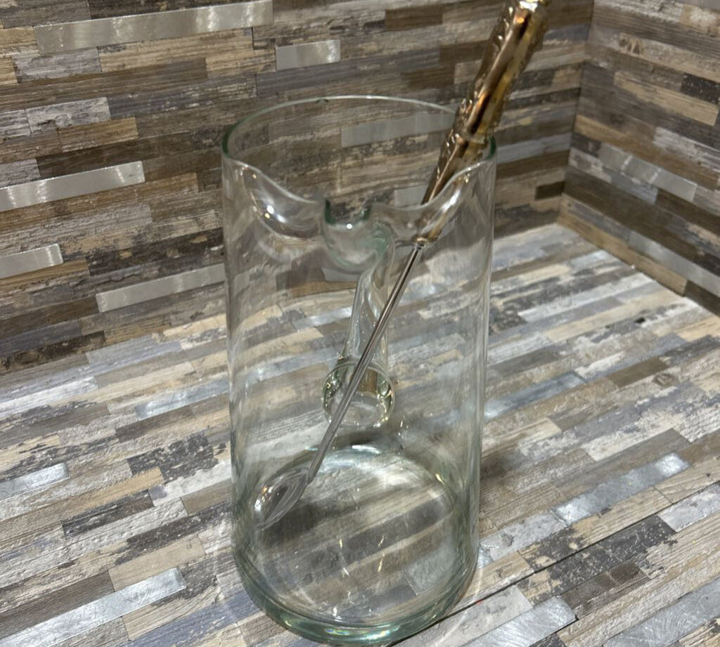 Martini Glass Pitcher w/ Turkish Stirrer ACCESSORIES 4d9h