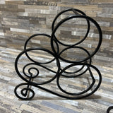 2pc Set Metal Wine Rack ACCESSORIES 9w4d8h