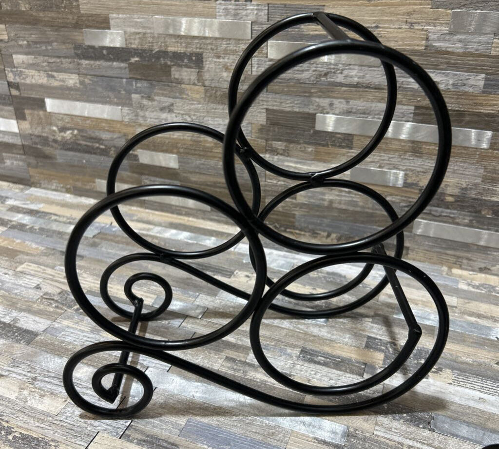 2pc Set Metal Wine Rack GIFT 9w4d8h