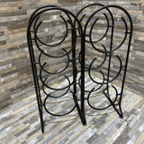 Modern Metal Wine Rack ACCESSORIES 11w7d15h