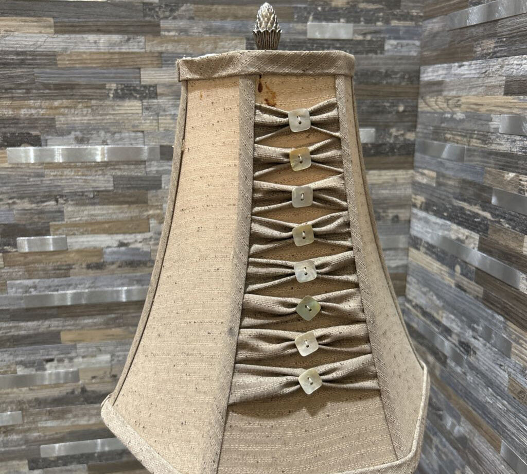Tuscan Inspired TABLE LAMP 10d30h