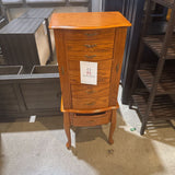 Traditional Wood Jewelry Armoire FURNITURE 17w12d40.5h