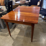 Danish Teak w/ Two 12" Leaves DINING TABLE 50w38d30h