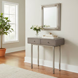 Hudson 2-Drawer CONSOLE TABLE Maple 30w13d29h