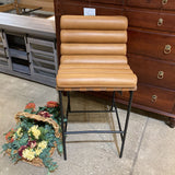 Denver Modern Vail Leather Bar Height BAR/COUNTER STOOL 19.5w24d39h