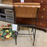Denver Modern Vail Leather Bar Height BAR/COUNTER STOOL 19.5w24d39h