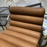 Denver Modern Vail Leather Bar Height BAR/COUNTER STOOL 19.5w24d39h