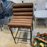 Denver Modern Vail Leather Bar Height BAR/COUNTER STOOL 19.5w24d39h