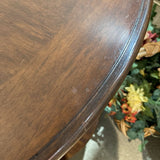 Transitional Wood 2-Tier SIDE TABLE 26Wx27H