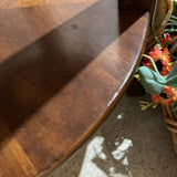 Transitional Wood 2-Tier SIDE TABLE 26Wx27H