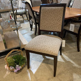 Smithe-Kote Upholstered Wood Framed Sleigh Back Armless DINING CHAIRS 21Wx22Dx38H