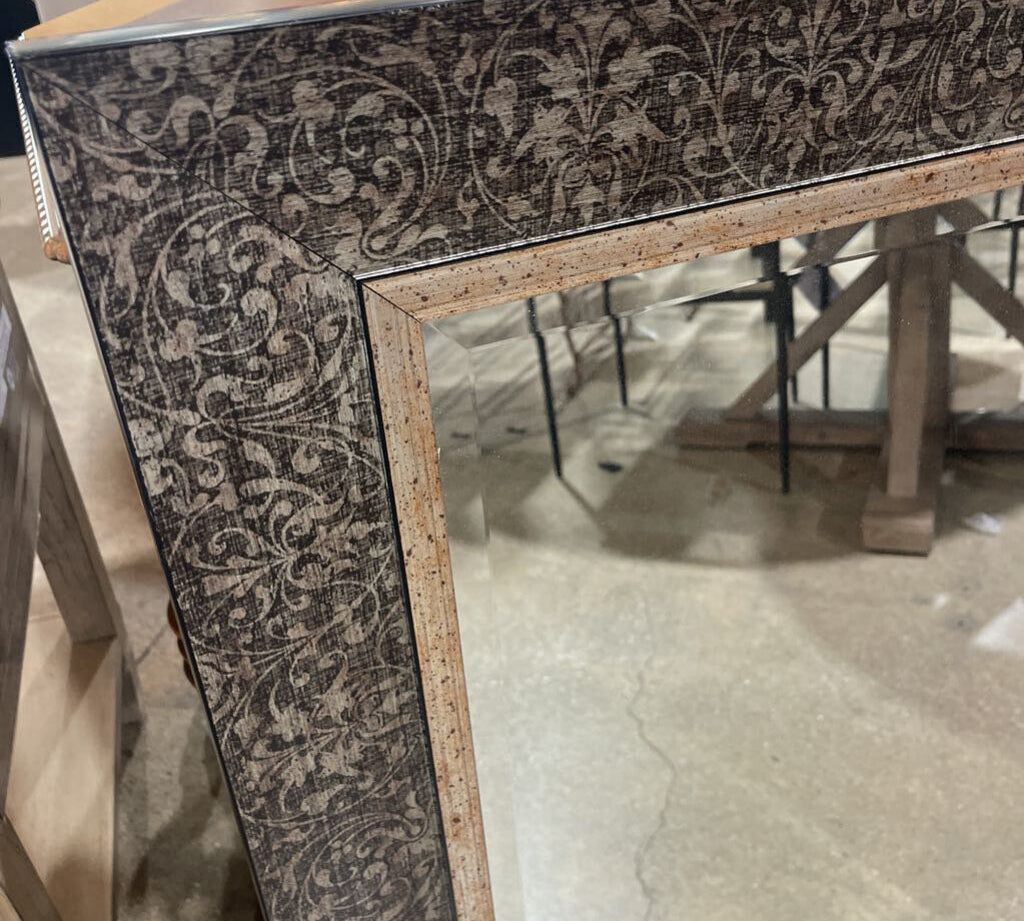 Acanthus Print Beveled Edge MIRRORS 29Wx35H