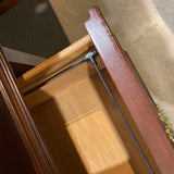 Sligh Furniture Executive Desk w/ Leather Bound Top Gold Leaf DESKS 72w36d30h
