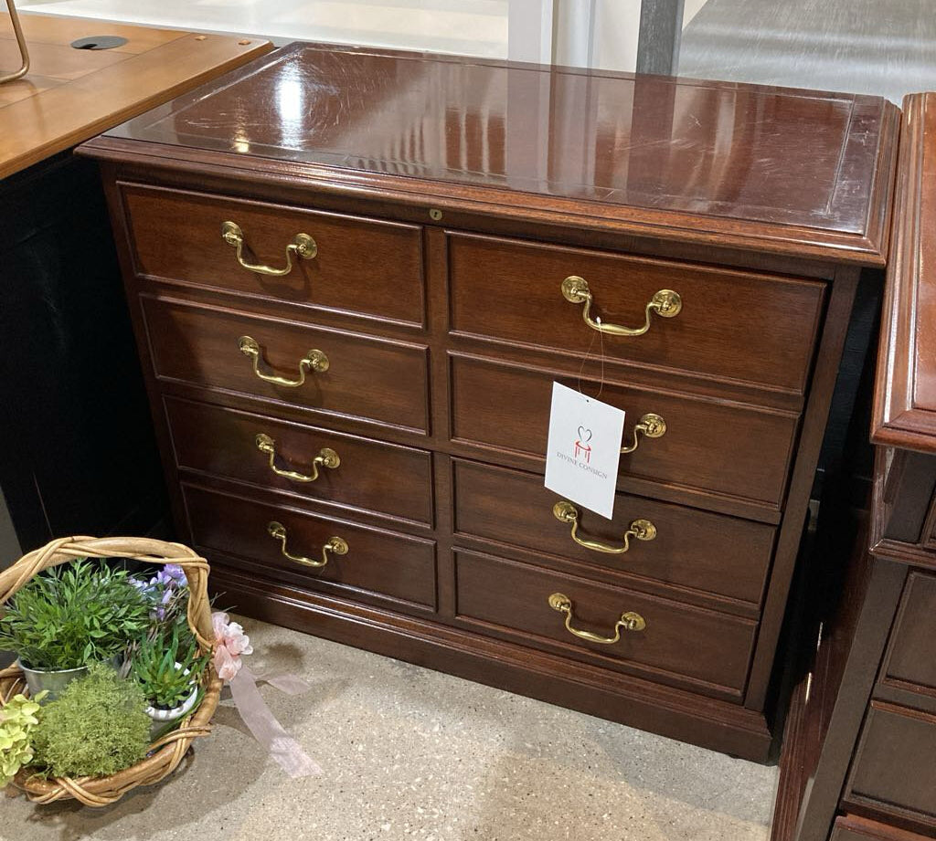 Sligh Furniture Traditional Lateral File 2-Cabinet FILE CABINET 37w21d30h
