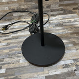 George Kovac Slim Checkered Metal TABLE LAMP Black 7d28h